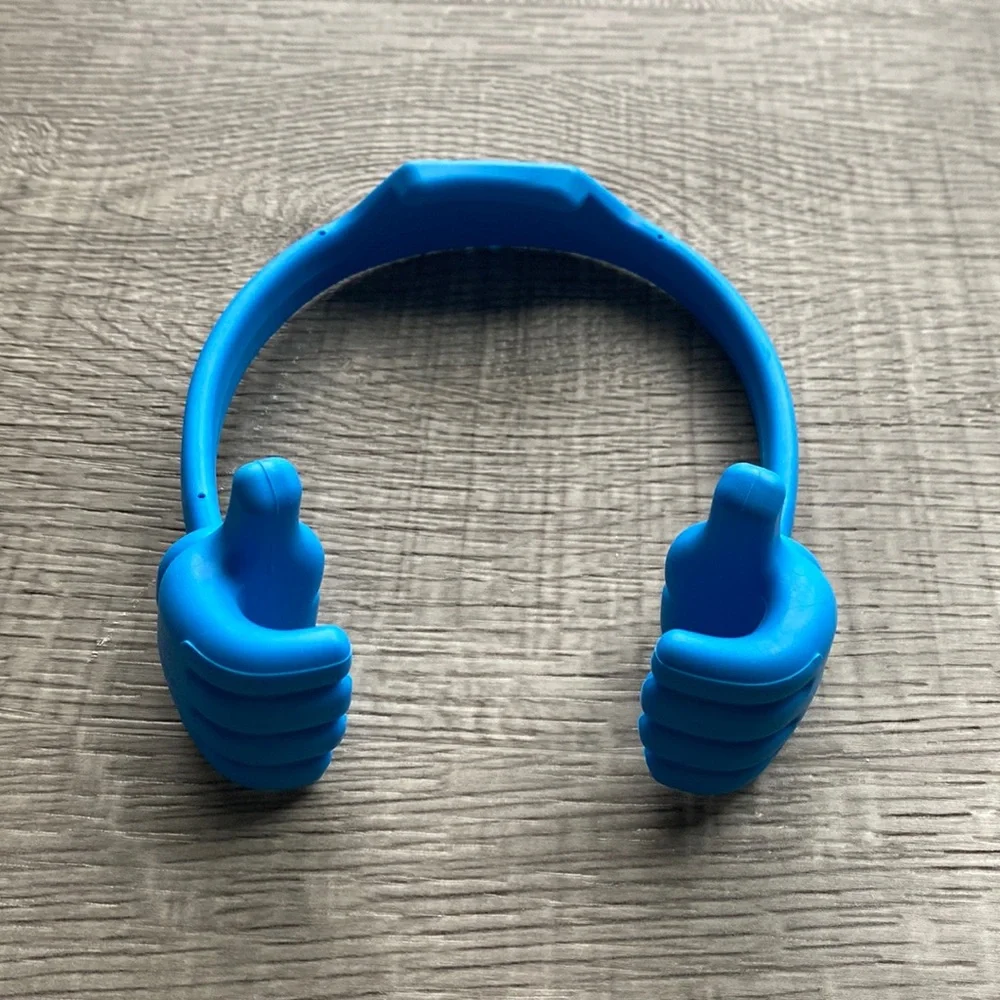 Flexible cell phone holder